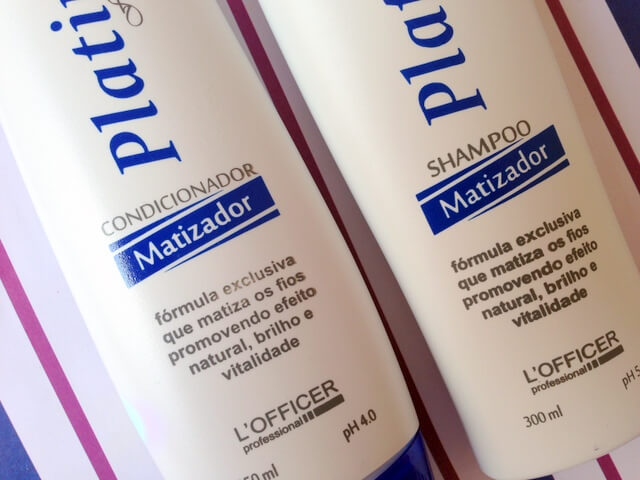 Shampoo e Condicionador Platinum For Hair Blond
