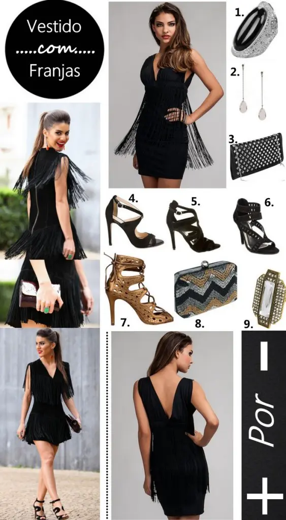 vestido franjas camila coelho