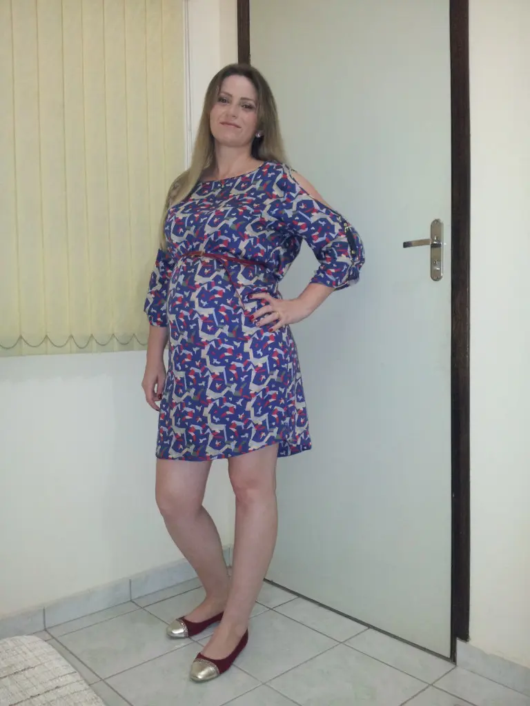 Look de grávida para o natal