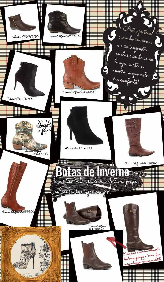 Botas Inverno