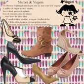 Sapatos da Mulher do Signo de Virgem