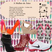 Os Sapatos da Mulher de Áries