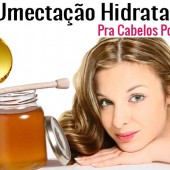 Umectação Hidratante Pra Cabelos Porosos