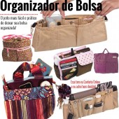 Organizador de Bolsa: Não Vivo Sem!