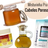 Misturinha Para Cabelos Porosos
