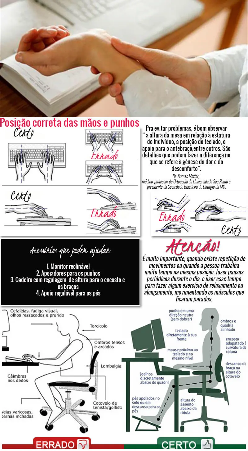 10 dicas pra quem trabalha muito tempo sentada