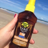 Bronzeador Gold Óleo Spray FPS 10, Banana Boat