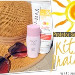 Protetor Solar: Os Que Usei na Praia!