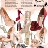 Sapatos da Mulher de Peixes
