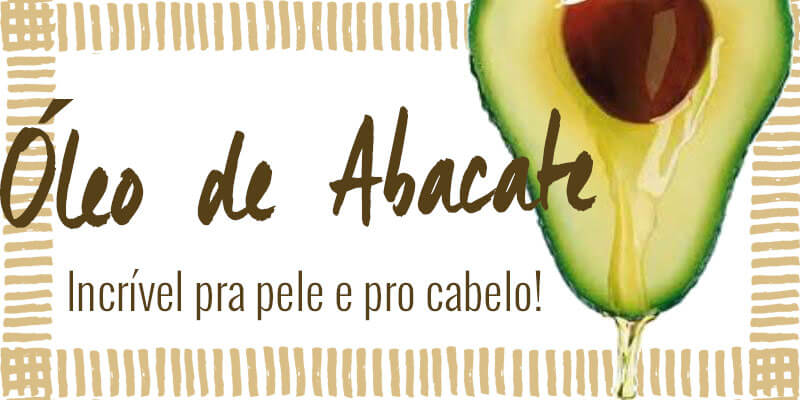 oleo de abacate