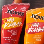 Pra Bombar: Shampoo e Condicionador Bomba Novex