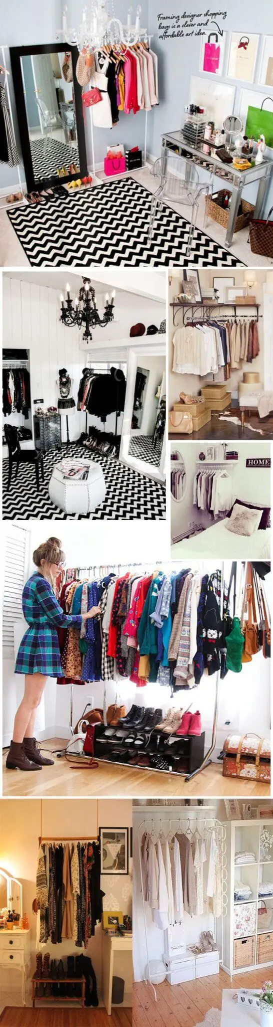 fotos closets modernos