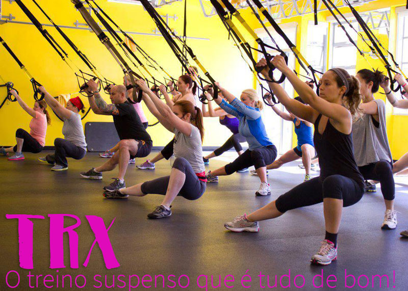 TRX total body resistance exercise