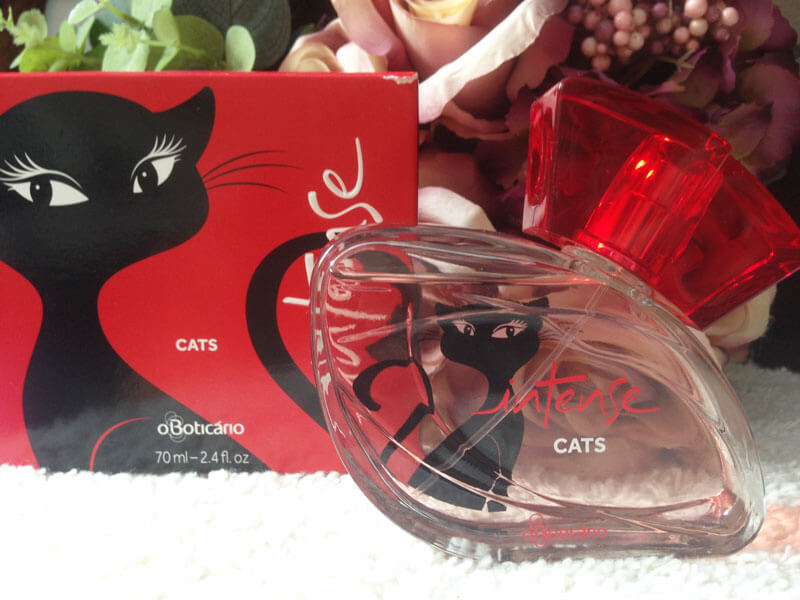 Colônia Intense Cats  Perfume do Boticário juro valendo ju lopes
