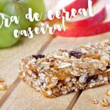 Receita de Barra de Cereal Fácil e Gostosa