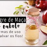 Vinagre de Maça no Cabelo: 5 Formas de Usar!
