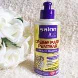Creme Para Pentear Brilho Máximo Salon Line