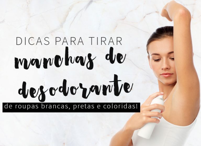 Como Tirar O Desodorante Duro Da Roupa
