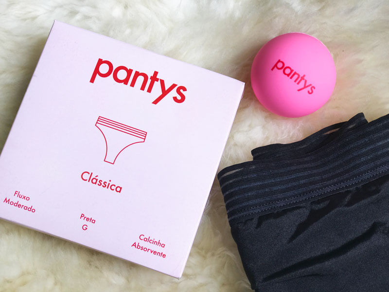 calcinha absorvente para menstruação pantys