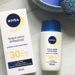 Nivea Toque Seco Antissinais FPS 30: Protetor Solar Facial