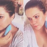 Massagem facial com o FOREO LUNA 3