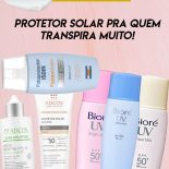 Melhor Protetor Solar Para Quem Transpira Muito