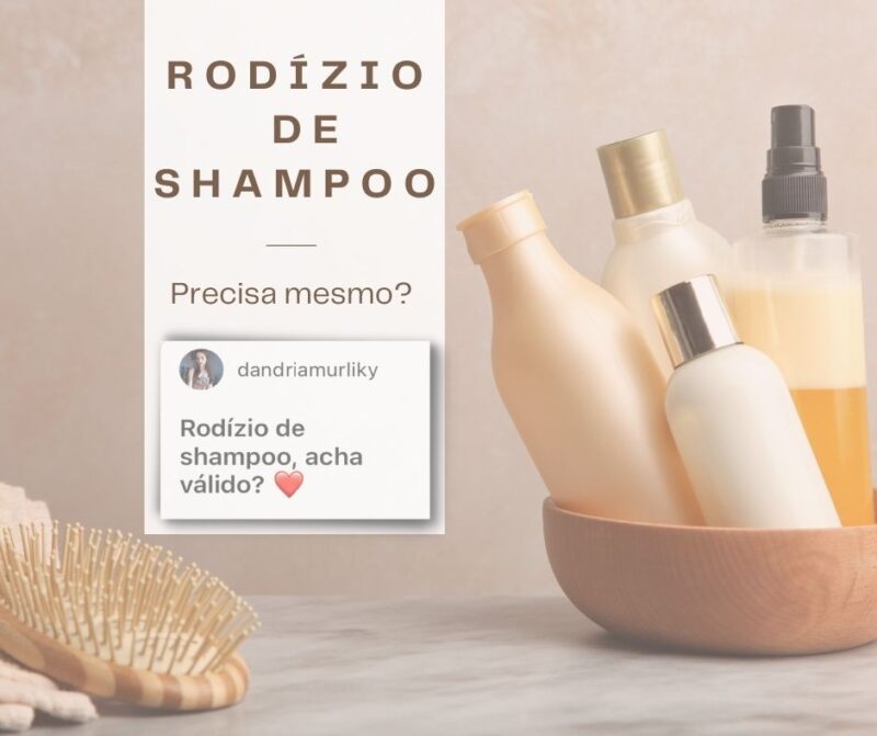 rodízio de shampoo