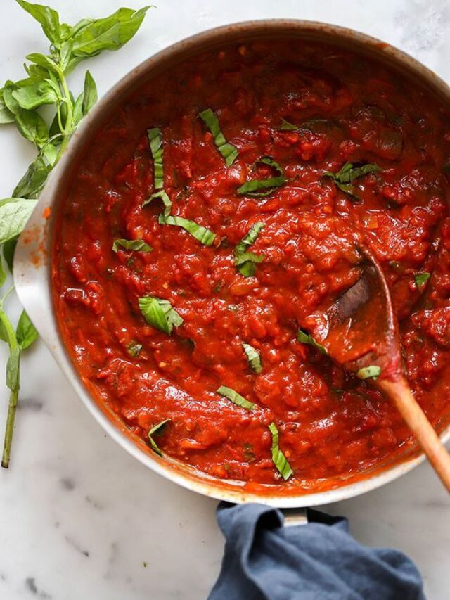 Molho de tomate caseiro passo a passo