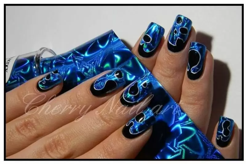 Nail Foil Transfer!
