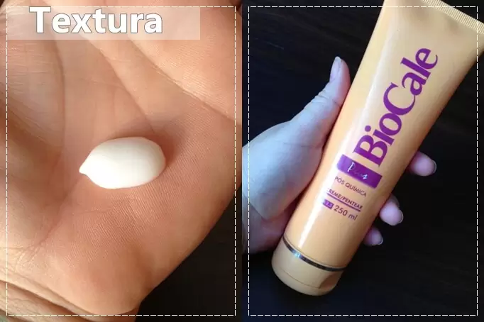creme de pentear pós química biocale