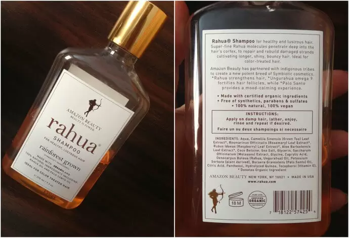 amazon beauty, shampoo orgânico, shampoo sem parabenos