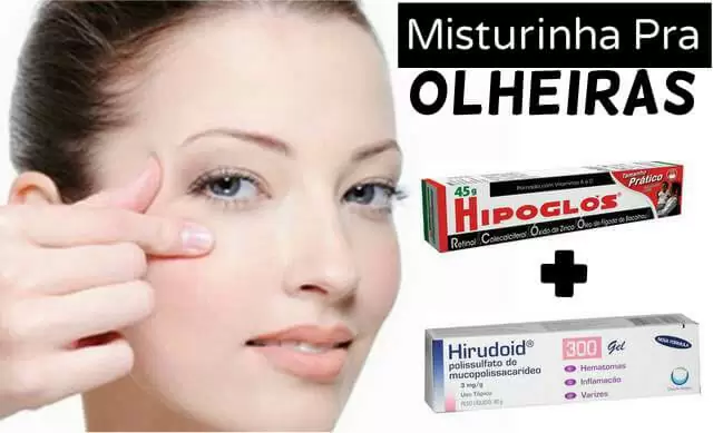 receita caseira para olheiras