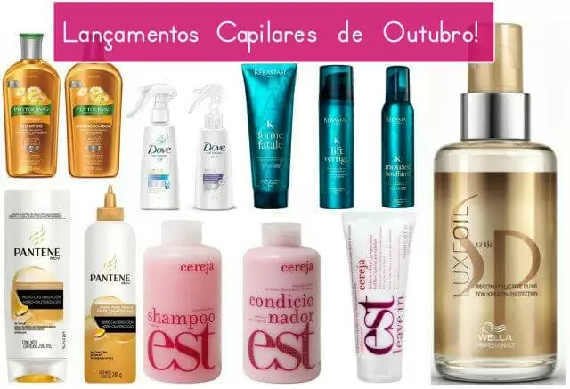 lançamentos cabelos outubro 2013