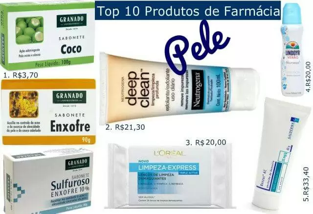 Top 10 Produtos de Farmácia Para o Rosto