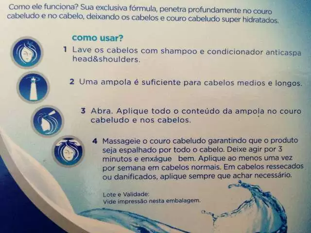 Choque de Hidratação Head & Shoulders