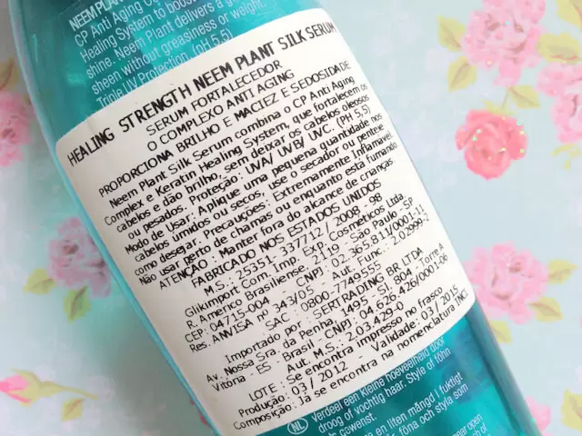 Sérum Fortalecedor Healing Strength Neen Plant - L´Anza