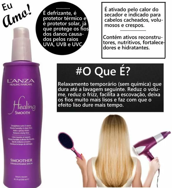 Healing Smooth Smoother Straightening Balm L´Anza