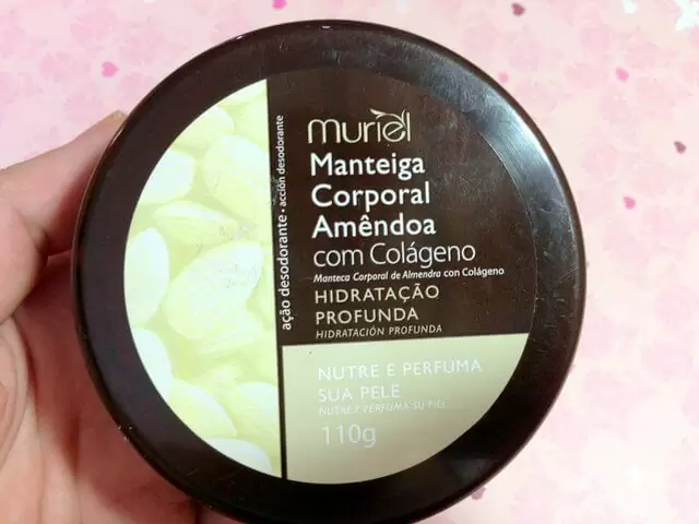manteiga corporal muriel