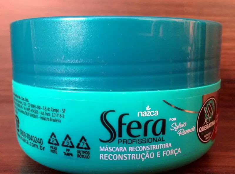 máscara reconstrução sfera