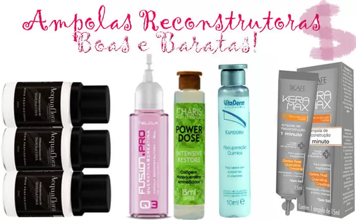 ampolas reconstrutoras