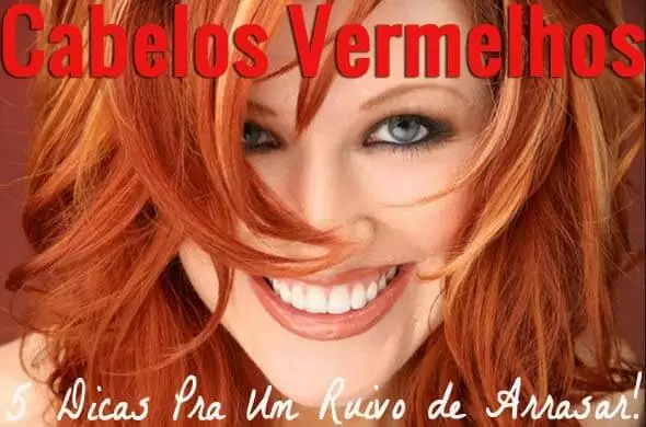 cabelos vermelhos