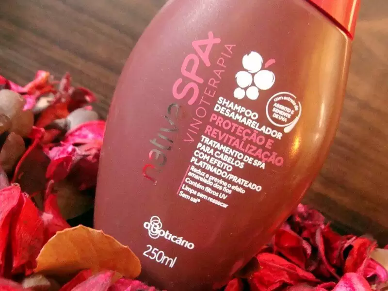 shampoo desamarelador vinoterapia nativa spa o boticário