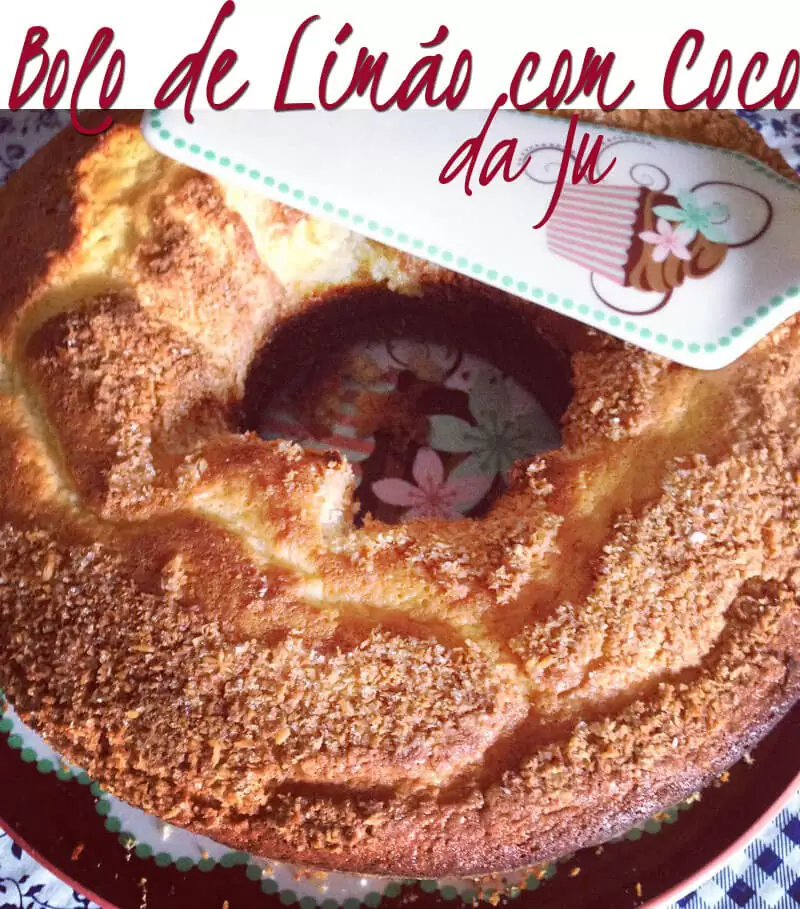 bolo de limão
