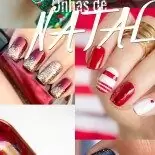 Unhas Decoradas Para o Natal: Inspirações