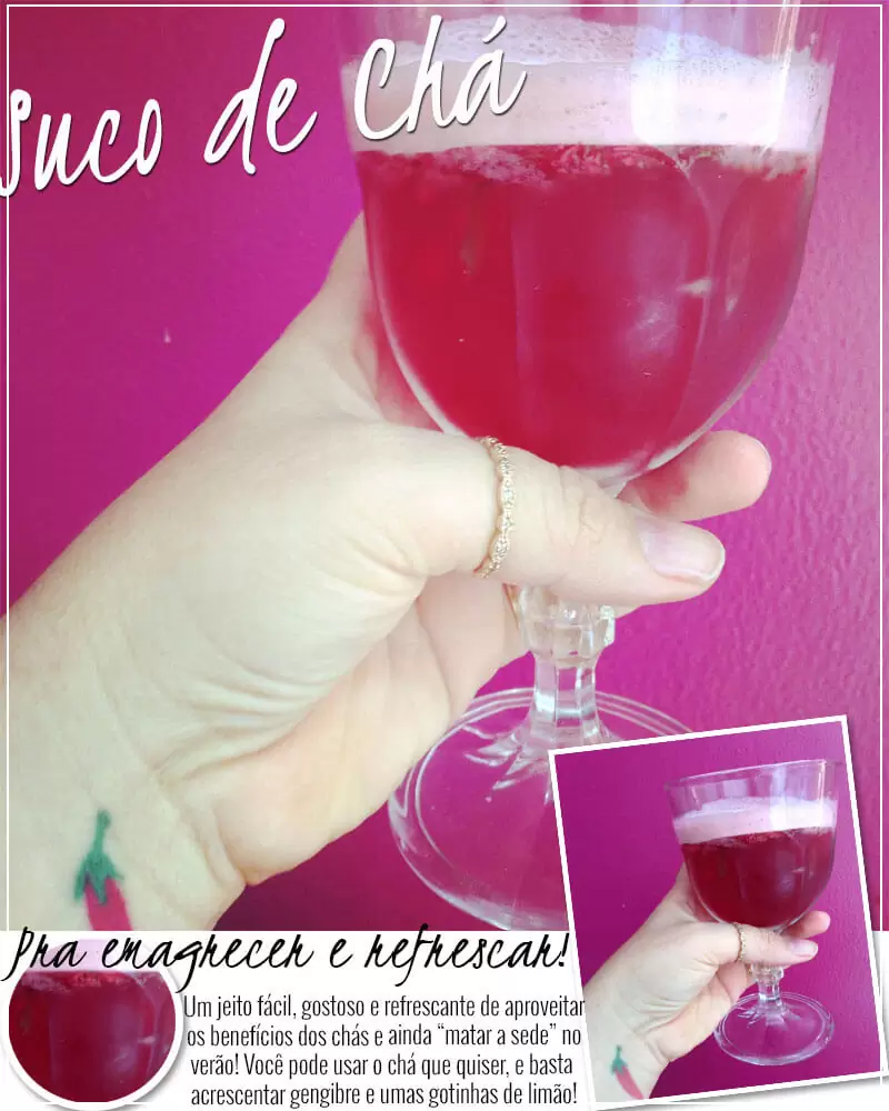 suco de chá