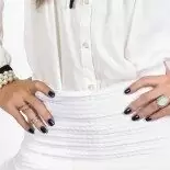 Look do dia: Camisa P&B e Saia Peplum Branca!