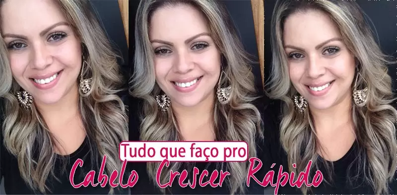cabelo crescer muito rápido