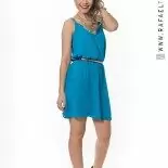 Look do dia: Vestido Turquesa Levinho!
