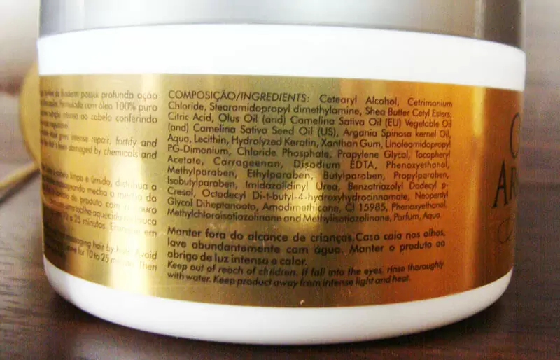 Bioderm Oro Argan Mascara Argan Nutritive - juro valendo