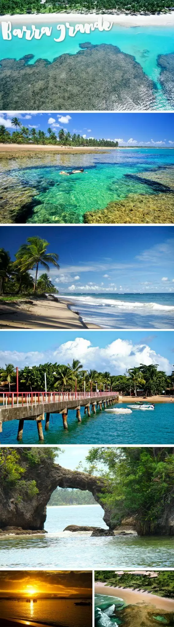 praias da bahia barra grande taipus de fora
